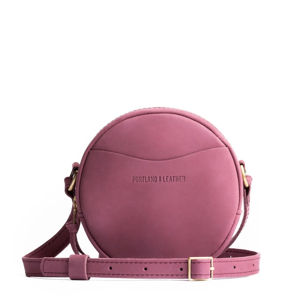 Portland Leather Circle Crossbody